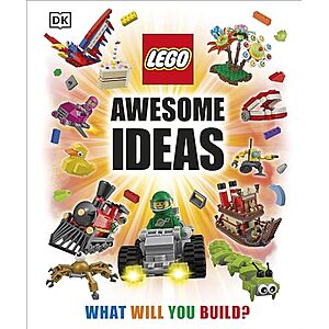 [Prime] $9.25* | LEGO Awesome Ideas Hardcover Book (Lego Ideas) at Amazon