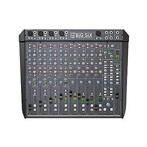 Solid State Logic BiG SiX SuperAnalogue Mixing Console and USB Audio Interface $1999.99