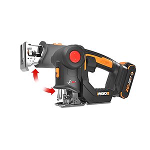 [Prime] WORX 20V Cordless 2-in-1 Reciprocating Saw & Jigsaw (WX550L) $69.31 + Free Shipping