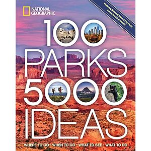 [Prime] $10.16* | 100 Parks, 5,000 Ideas (Paperback) at Amazon