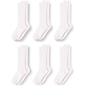 [Prime, SnS] $3.19 | 6-Pack Amazon Essentials Unisex Kids' Cotton Ribbed Knee High Socks at Amazon