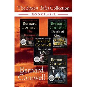 $3.99 | The Saxon Tales Collection: Books #5-8: Action Adventure Epics of War and Survival in the Bestselling Historical Series (eBook) by Bernard Cornwell