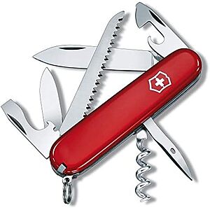 $27.38* | Victorinox Camper Swiss Army Knife, 13 Functions at Amazon
