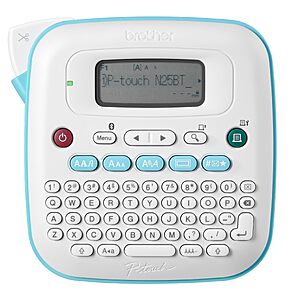 Brother P-Touch N25BTV3 Label Maker, Bluetooth Portable Handheld Bundle for $30.39