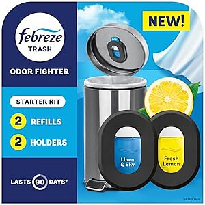 [AC] $21.38 | 3 × Febreze Odor Fighter, Can Air Freshener, 2 Holders + 2 Refills ($7.13 each) at Amazon