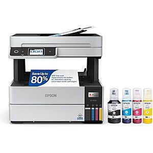$399.99* | Epson EcoTank Pro ET-5170 Wireless Color All-in-One Supertank Printer at Amazon