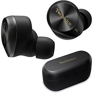 $134.99* | Technics Premium Hi-Fi True Wireless Bluetooth Earbuds w/ ANC at Amazon