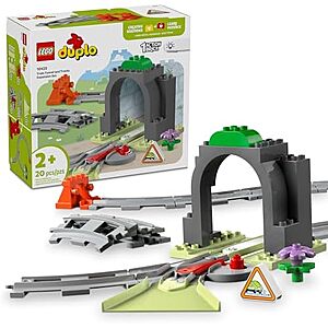 $11.19 | 20-Piece LEGO Duplo: Trains - Train Tunnel and Tracks (10425, 2025) at Amazon