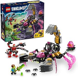 $24.49* | 505-Piece LEGO Dreamzzz: Season 4 - Nightmare Scorpion Digger (71513, 2026) at Amazon