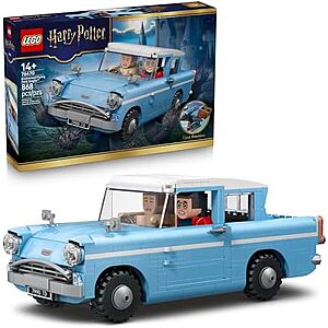 $46.19 | 868-Piece LEGO Harry Potter: Chamber of Secrets - Enchanted Flying Ford Anglia (76470, 2026) at Amazon