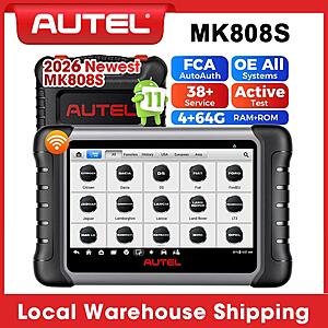 Autel MK808S Car Diagnostic Tool OBD2 Scanner $251 + Free Shipping