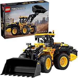 $71.39* | 973-Piece LEGO Technic: Licensed - Volvo L120 Electric Wheel Loader (42209, 2025) at Amazon