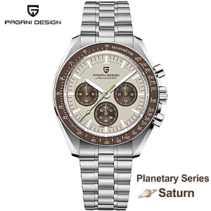 PAGANI DESIGN PD-1701 Men's Luxury Quartz Watch (Brown) $63 + Free S/H