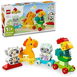 $13.01 | 19-Piece LEGO Duplo: Farm - Animal Train (10412, 2024) at Amazon