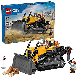 682 Pcs LEGO City Yellow Bulldozer Construction Site (60466) $36.39 + Free S&H at Target