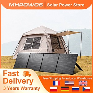MHPOWOS 220W 40V Portable Foldable Solar Panel $105 + Free S/H