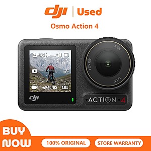 Refurb: DJI Osmo Action 4 Used Waterproof Action Camera $156.8 + Free Shipping
