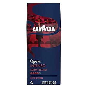 [SnS, AC] $7.87 | 12-Oz Lavazza Opera Intenso Ground Coffee at Amazon