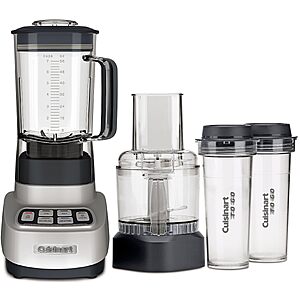 $100.49: Cuisinart Velocity Ultra Trio Blender/Food Processor, 1-HP, Travel Cups, BFP-650P1 at Amazon