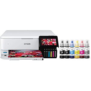 Epson EcoTank Photo ET-8500 Wireless Color All-in-One Supertank Printer $499.99