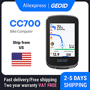 GEOID CC700 Bicycle Computer 2.8-inch Color Screen Bike Speedometer Route Navigation WIFI Waterproof Cycling Odometer $48.5 + Free Shipping