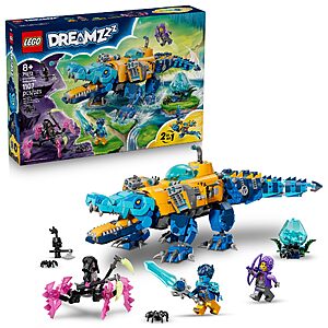 LEGO DREAMZzz Crocodile Submarine 71512, 1107 Pcs $49