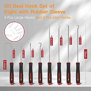 8-Piece Precision Pick & Hook Set $4.59 + Free Shipping w/ Prime or on $35+