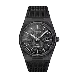 Tissot PRX Powermatic 80 Carbon 40mm Automatic Watch $796.25 + Free Shipping
