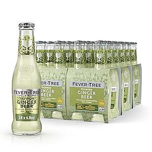 [SnS, AC] $21.85 | 24-Pack 6.8-Oz Fever-Tree Fever Tree Ginger Beer at Amazon (91￠ each)