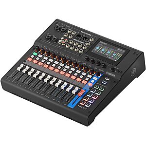Yamaha MGX12 18ch Digital Mixing Console, Dual USB-C Audio Interface, Includes Cubase Al, WaveLab Cast LE, Black MGX12 B $599.99