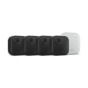 Blink Outdoor 4 XR - Wireless security camera with extended range, go up to 400 feet from your home, Sync Module XR included - 4 camera system in $104.99