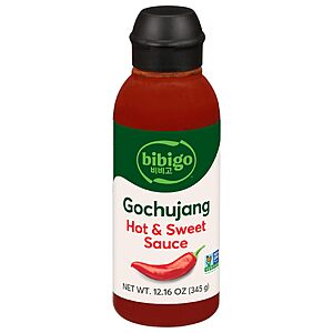 Bibigo Korean-Style Hot & Sweet Gochujang Sauce, 12.16 Ounce (Pack of 1)~$3.79 After Coupon @ Amazon