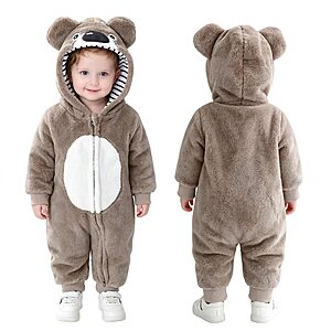 TONWHAR Baby Halloween Costume Hooded Romper (4-5T) - Various - $13.49