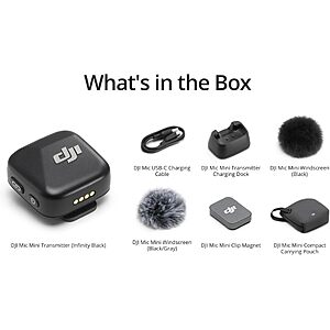 DJI Mic Mini Transmitter $25