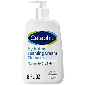 8-Oz Cetaphil Cream to Foam Hydrating Face Wash $6.35 w/ S&S + Free Shipping w/ Prime or on $35+