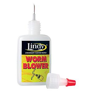 Lindy Worm Blower Nightcrawler Air Injector for Fishing - Injects Air into Nightcrawlers for Added Floatation and Better Appearance