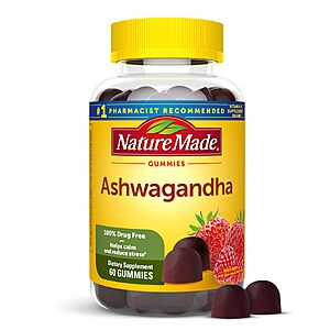 Nature Made Ashwagandha Gummies, 60 Vegan Gummies