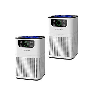 FETIONS Air Purifier For Home Pets (2 pack) $36.49