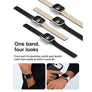 MOFT Snap Duo Watch Bands, Duo-Color Watch Band for Women &Men Daily Wear $31.99