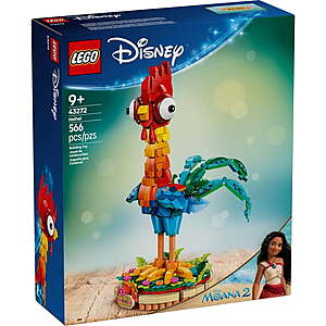 566-Piece LEGO Disney Moana 2 Heihei Building Toy (43272) $25.00 + Free Shipping w/ Walmart+ or on $35+