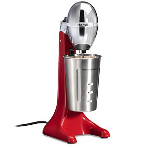 Hamilton Beach DrinkMaster Retro Milkshake Maker & Electric Drink Mixer $39.99