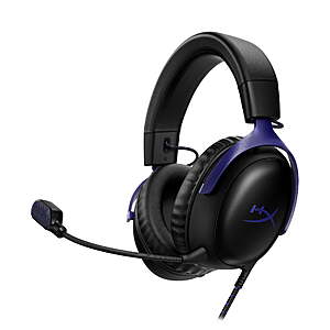 HyperX Cloud III Wired Gaming Headset (Black/Blue) $49.00 + Free Shipping