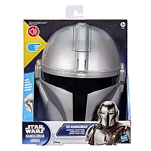 Star Wars The Mandalorian Electronic Mask, Star Wars Costume for Kids $15