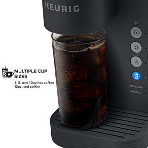$59 FS WALMART Keurig K-Express Essentials Plus, Iced and Hot Single-Serve K-Cup Pod Coffee Maker, choice of 3 colors