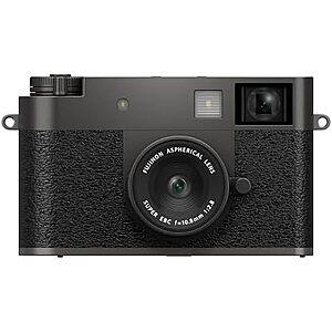 $449.95* | FUJIFILM X Half Mirrorless Camera - Charcoal Silver at Amazon