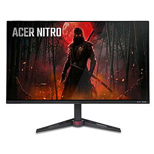 Acer Nitro 27" WQHD (2560 x 1440) QD-OLED Gaming Monitor, AMD FreeSync Premium Technology, 240Hz Refresh Rate, 0.03ms Response Time, 400nits , VG277U Xbiip
