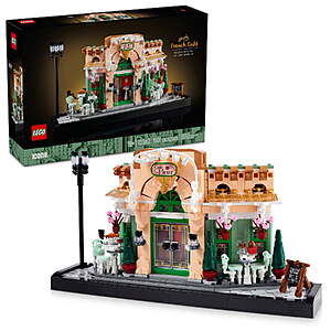 1101 Pcs LEGO Icons French Café Paris Building Kit (10362) $65 + Free S&H at Walmart