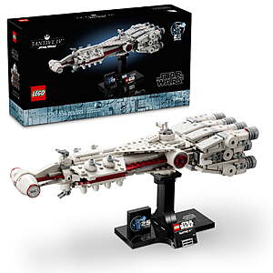 654 Pcs LEGO Star Wars: A New Hope Tantive IV Building Set (75376) $50 + Free S&H at Walmart