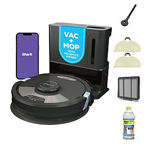 Early Prime Big Deal: Shark Matrix Plus Robot Vacuum & Mop Combo, 60-Day Self-Emptying, AV2610WA $229.99