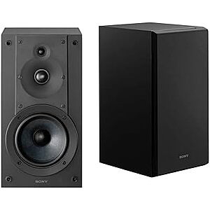 $153* | Sony SS-CS5M2 3-Way Bookshelf Speakers (Pair) at Amazon